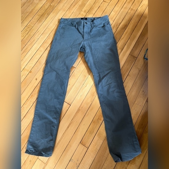 Theory Haydin straight slim fit blue pants - Picture 1 of 6
